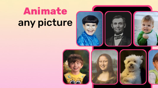 اسکرین شات برنامه Mimic - AI Photo Face Animator 3