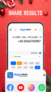 اسکرین شات برنامه Magic Math- Photo Math Scanner 8