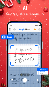 اسکرین شات برنامه Magic Math- Photo Math Scanner 2