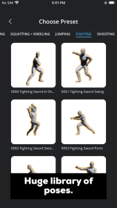 اسکرین شات 5 برنامه Magic Poser - Art Pose Tool