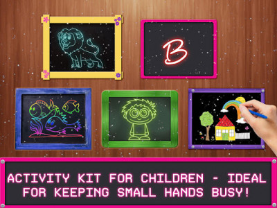 اسکرین شات بازی Kids Magic Slate Simulator - Toddlers Drawing Pad 5