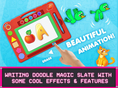 اسکرین شات بازی Kids Magic Slate Simulator - Toddlers Drawing Pad 2