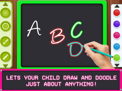 اسکرین شات بازی Kids Magic Slate Simulator - Toddlers Drawing Pad 4