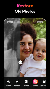 اسکرین شات 5 برنامه PicMa: AI Video&Photo Enhancer