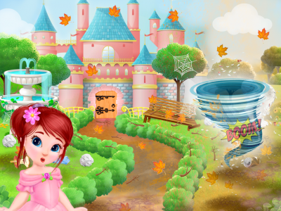 اسکرین شات بازی Princess House Cleanup Girls 5