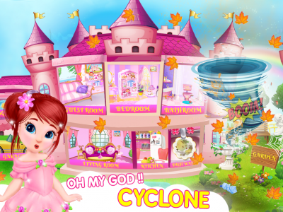 اسکرین شات 1 بازی Princess House Cleanup Girls