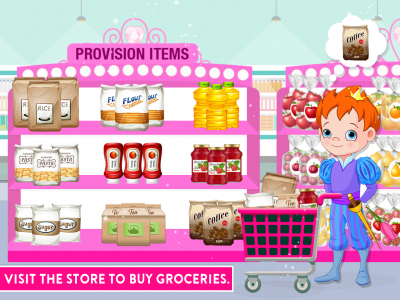 اسکرین شات برنامه Princess Grocery Market 5