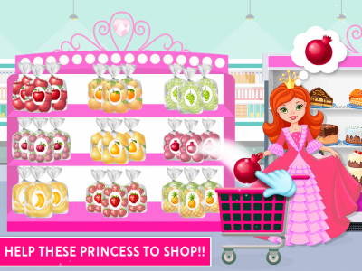 اسکرین شات برنامه Princess Grocery Market 3