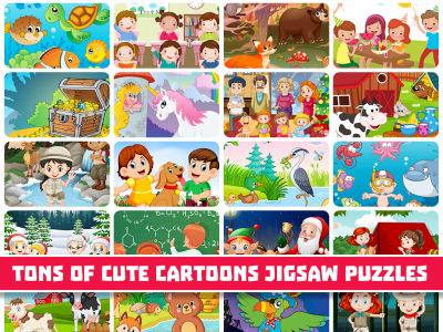 اسکرین شات بازی Princess Jigsaw Puzzles Kids 1