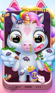 اسکرین شات 1 بازی My Cute Unicorn Daycare Salon