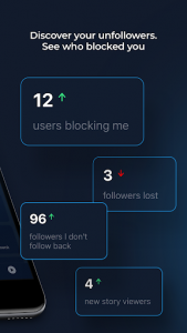 اسکرین شات برنامه Followers+ Followers Analytics for Instagram 2
