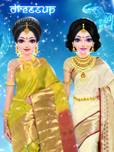 اسکرین شات برنامه Indian Bride Fashion Wedding Makeover And Makeup 4