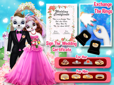 اسکرین شات بازی Puppy Wedding Games 2