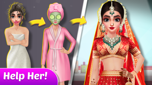 اسکرین شات 4 بازی Indian Fashion: Cook & Style