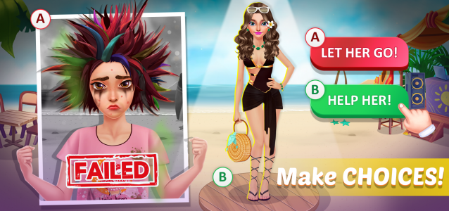 اسکرین شات بازی Makeover Madness: Cook & Style 2