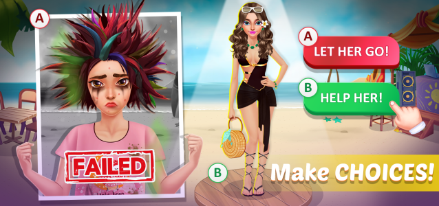 اسکرین شات 2 بازی Makeover Madness: Cook & Style