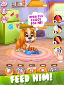 اسکرین شات بازی Talking Dog: Cute Puppy Games 6