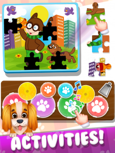 اسکرین شات بازی Talking Dog: Cute Puppy Games 7