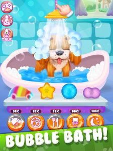 اسکرین شات بازی Talking Dog: Cute Puppy Games 5