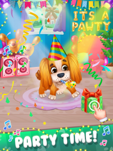 اسکرین شات بازی Talking Dog: Cute Puppy Games 2