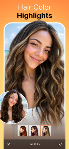 اسکرین شات 4 برنامه AirBrush: Face & Hair Editor