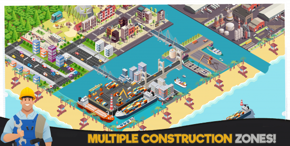 اسکرین شات بازی Construction World Build City 1
