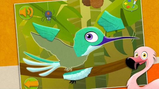 اسکرین شات بازی Birds - Kids Coloring Puzzle 4