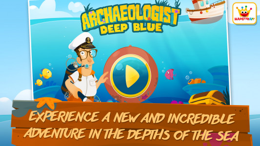 اسکرین شات بازی Archaeologist Deep Blue - Kids 1