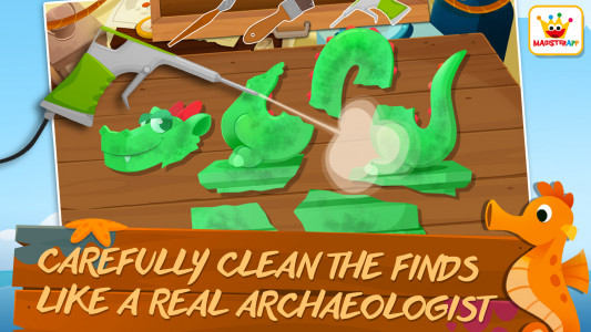 اسکرین شات بازی Archaeologist Deep Blue - Kids 4
