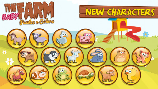 اسکرین شات بازی Farm Animals Puzzles Games 2+ 5