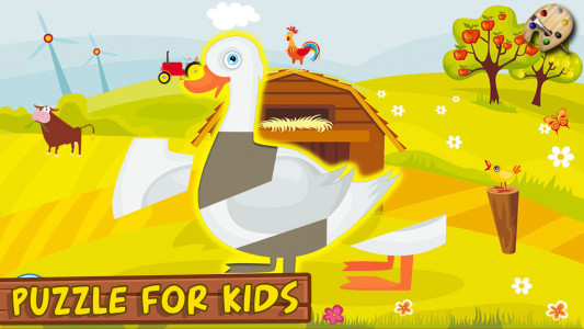اسکرین شات بازی Farm Animals Puzzles Games 2+ 6