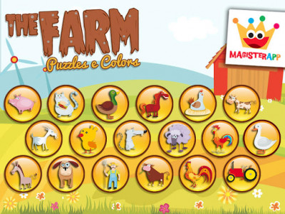 اسکرین شات بازی Farm Animals: Kids & Girls puzzles games Free 7