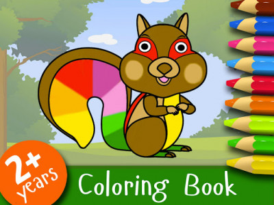 اسکرین شات بازی Forest - Kids Coloring Puzzles, Games for Toddlers 1