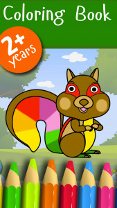اسکرین شات بازی Forest - Kids Coloring Puzzles 1