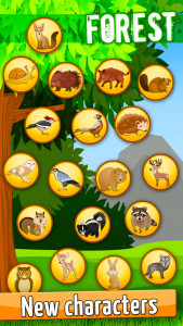 اسکرین شات بازی Forest - Kids Coloring Puzzles 5