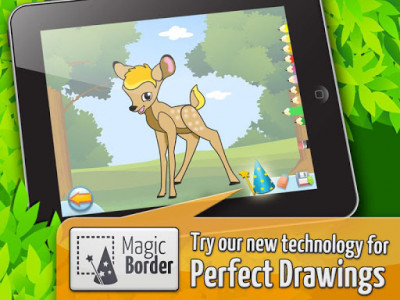 اسکرین شات بازی Forest - Kids Coloring Puzzles, Games for Toddlers 3