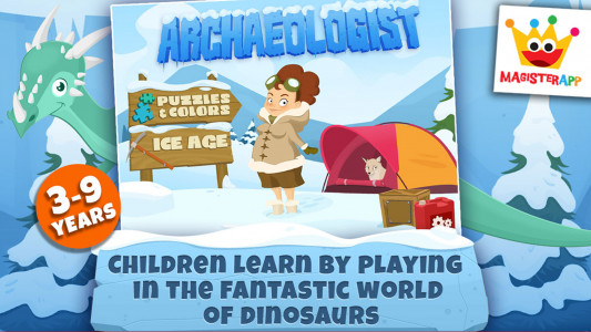 اسکرین شات بازی Archaeologist - Dinosaur Games 3