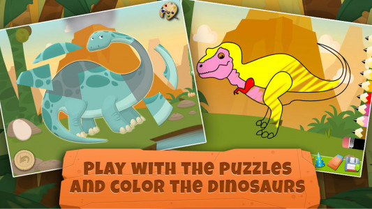 اسکرین شات بازی Dinosaurs for kids - Jurassic 3