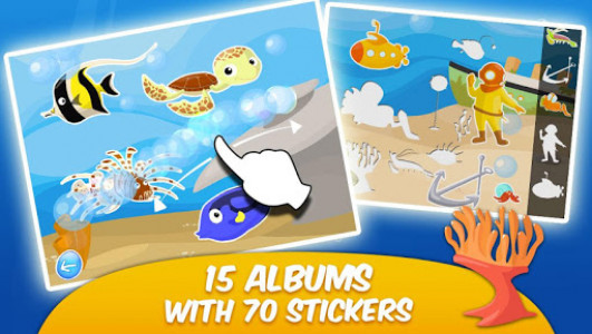 اسکرین شات بازی Ocean II - Stickers and Colors 5