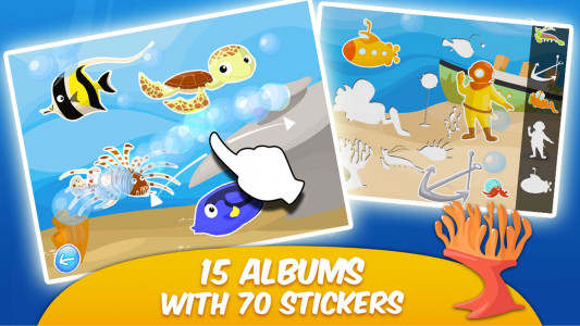 اسکرین شات بازی Ocean II - Stickers and Colors 4