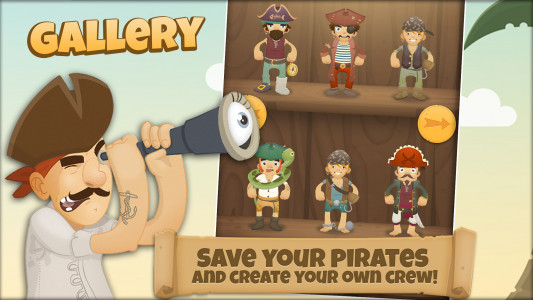 اسکرین شات بازی 1000 Pirates Dress Up for Kids 3