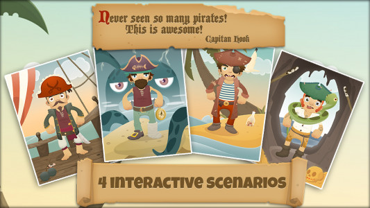 اسکرین شات بازی 1000 Pirates Dress Up for Kids 4