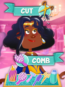 اسکرین شات بازی Princess - Girls Hair Salon 4+ 3