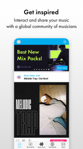 اسکرین شات برنامه Music Maker JAM: Beatmaker app 7