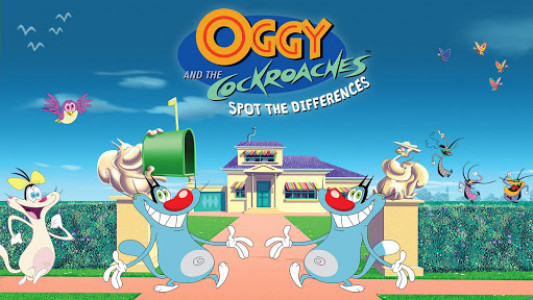اسکرین شات بازی Oggy and the Cockroaches - Spot The Differences 1