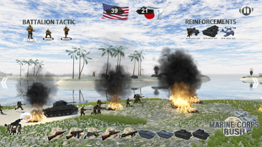 اسکرین شات بازی Marine Corps Rush 1