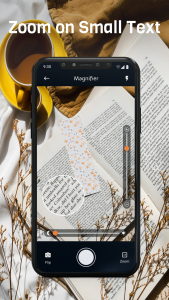 اسکرین شات برنامه Magnifier: Magnifying Glass 2