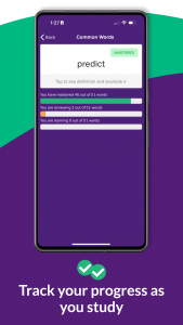 اسکرین شات 4 برنامه TOEFL Vocabulary Flashcards