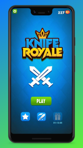 اسکرین شات بازی 🔪Knife Throw Royale 2: Knife throw game Challenge 1