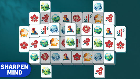 اسکرین شات 6 بازی Mahjong Solitaire: Match Games